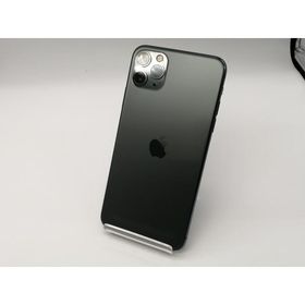 【中古】Apple au 【SIMロック解除済み】 iPhone 11 Pro Max 64GB ミッドナイトグリーン MWHH2J/A【アリオ倉敷】保証期間１ヶ月【ランクB】