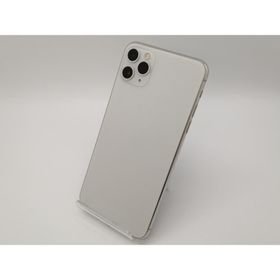【中古】Apple 国内版 【SIMフリー】 iPhone 11 Pro Max 512GB シルバー MWHP2J/A【三宮センター】保証期間１ヶ月【ランクC】