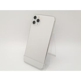 【中古】Apple docomo 【SIMロック解除済み】 iPhone 11 Pro Max 256GB シルバー MWHK2J/A【三宮駅前】保証期間１ヶ月【ランクC】