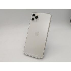 【中古】Apple au 【SIMロック解除済み】 iPhone 11 Pro Max 256GB シルバー MWHK2J/A【府中ル・シーニュ】保証期間１ヶ月【ランクC】