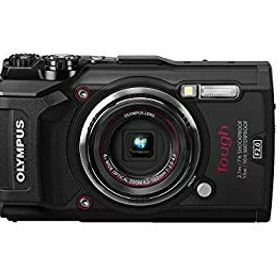 【中古】OLYMPUS デジタルカメラ Tough TG-5 ブラック 1200万画素CMOS F2.0 15m 防水 100kgf耐荷重 GPS+電子コンパス&内蔵Wi-Fi TG-5 BLK n5ksbvb