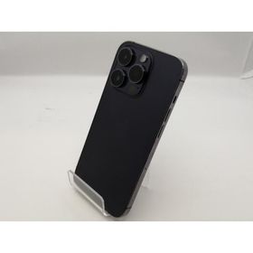 【中古】Apple 国内版 【SIMフリー】 iPhone 14 Pro 256GB ディープパープル MQ1E3J/A【新宿東口】保証期間１ヶ月【ランクC】