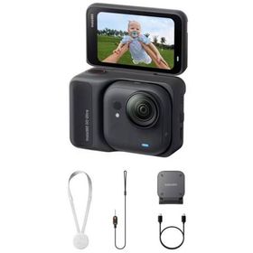 Insta360 アクションカメラ Insta360 GO Ultra 標準キット【CINSABEA-GOULTRA02】ミッドナイトブラック