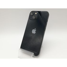 【中古】Apple au 【SIMフリー】 iPhone 13 128GB ミッドナイト MLNC3J/A【府中ル・シーニュ】保証期間１ヶ月【ランクB】