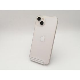 【中古】Apple docomo 【SIMフリー】 iPhone 13 128GB スターライト MLND3J/A【なんば】保証期間１ヶ月【ランクC】