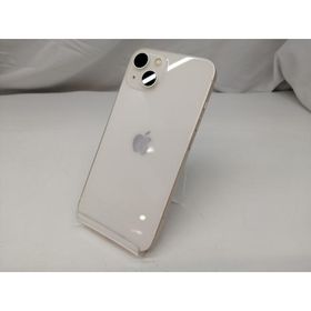 【中古】Apple UQmobile 【SIMフリー】 iPhone 13 128GB スターライト MLND3J/A【札幌】保証期間１週間【ランクC】