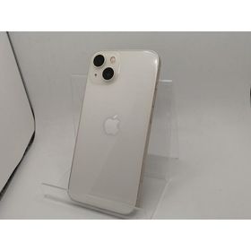 【中古】Apple docomo 【SIMフリー】 iPhone 13 128GB スターライト MLND3J/A【川崎駅前】保証期間１ヶ月【ランクC】