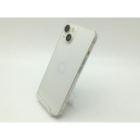 【中古】Apple SoftBank 【SIMフリー】 iPhone 13 128GB スターライト MLND3J/A【新橋】保証期間１ヶ月【ランクC】