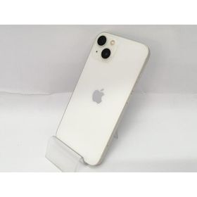 【中古】Apple au 【SIMフリー】 iPhone 13 128GB スターライト MLND3J/A【川越クレアモール】保証期間１週間【ランクC】