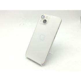 【中古】Apple docomo 【SIMフリー】 iPhone 13 128GB スターライト MLND3J/A【広島】保証期間１ヶ月【ランクC】