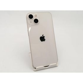 【中古】Apple 国内版 【SIMフリー】 iPhone 13 128GB スターライト MLND3J/A【ECセンター】保証期間１ヶ月【ランクB】