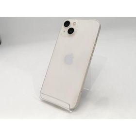 【中古】Apple ymobile 【SIMフリー】 iPhone 13 128GB スターライト MLND3J/A【浜松駅前】保証期間１ヶ月【ランクC】