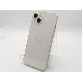 【中古】Apple docomo 【SIMフリー】 iPhone 13 128GB スターライト MLND3J/A【大須2】保証期間１ヶ月【ランクC】