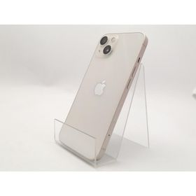 【中古】Apple ymobile 【SIMフリー】 iPhone 13 128GB スターライト MLND3J/A【ECセンター】保証期間１ヶ月【ランクB】