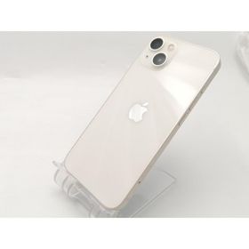 【中古】Apple 国内版 【SIMフリー】 iPhone 13 128GB スターライト MLND3J/A【ECセンター】保証期間１ヶ月【ランクB】