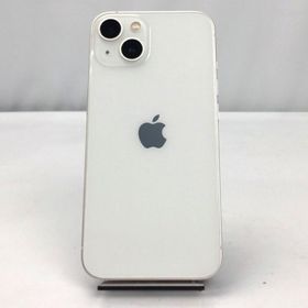 Apple SIMフリー iPhone 13 128GB スターライト MLND3J/A (A2631) (KAB20004) 中古iPhone /iOS 18.6.2 /128GB / 発売時期2021年〜