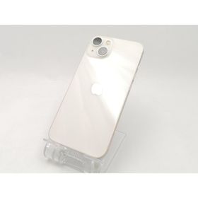 【中古】Apple SoftBank 【SIMフリー】 iPhone 13 128GB スターライト MLND3J/A【ECセンター】保証期間１ヶ月【ランクA】