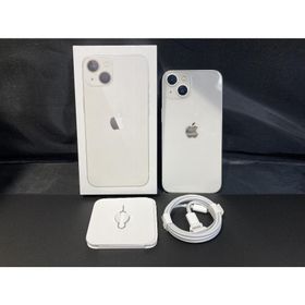 アップル Apple [SIMロック解除済］docomo iPhone13 128GB ［ネットワーク利用制限〇］ スターライト MLND3J/A