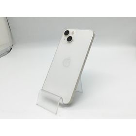 【中古】Apple docomo 【SIMフリー】 iPhone 13 128GB スターライト MLND3J/A【福岡天神】保証期間１ヶ月【ランクB】