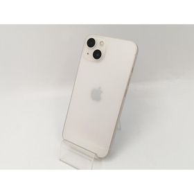 【中古】Apple SoftBank 【SIMフリー】 iPhone 13 128GB スターライト MLND3J/A【津田沼】保証期間１ヶ月【ランクB】