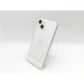 【中古】Apple mineo 【SIMフリー】 iPhone 13 128GB スターライト MLND3J/A【熊本】保証期間１ヶ月【ランクB】