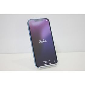 iPhone 13 3J831J/A Apple softbank iOS SIMフリー 赤ロム保証 128GB ブルー 値下げ