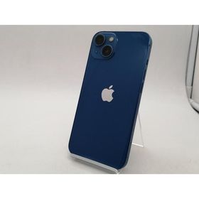 【中古】Apple docomo 【SIMフリー】 iPhone 13 128GB ブルー MLNG3J/A【札幌南2条】保証期間１ヶ月【ランクB】