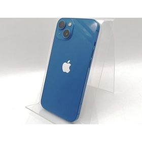 【中古】Apple docomo 【SIMフリー】 iPhone 13 128GB ブルー MLNG3J/A【津田沼】保証期間１ヶ月【ランクB】