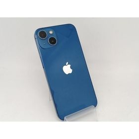 【中古】Apple docomo 【SIMフリー】 iPhone 13 128GB ブルー MLNG3J/A【川越クレアモール】保証期間１ヶ月【ランクC】