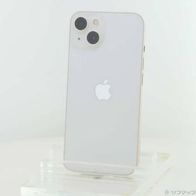 〔中古〕Apple(アップル) iPhone13 256GB スターライト MLNJ3J／A SIMフリー〔348-ud〕