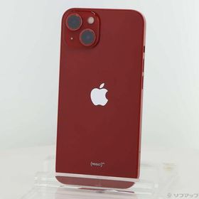 〔中古〕Apple(アップル) iPhone13 256GB プロダクトレッド MLNL3J／A SIMフリー〔258-ud〕