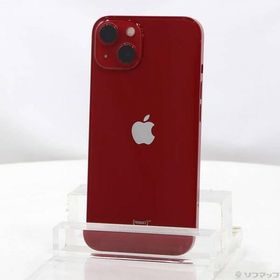 〔中古〕Apple(アップル) iPhone13 256GB プロダクトレッド MLNL3J／A SIMフリー〔348-ud〕