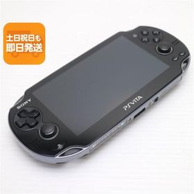 美品 PCH-1100 PS VITA ブラック 即日発送 game SONY PlayStation 3G/Wi-Fi 本体 あすつく 土日祝発送OK