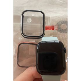 Apple Watch 8 (GPS モデル)-45mmミッドナイト ケース付き(その他)
