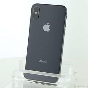 〔中古〕Apple(アップル) iPhoneXS 64GB スペースグレイ MTAW2J／A SIMフリー〔352-ud〕
