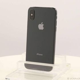 〔中古〕Apple(アップル) iPhoneXS 64GB スペースグレイ MTAW2J／A SIMフリー〔377-ud〕