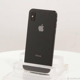 〔中古〕Apple(アップル) iPhoneXS 64GB スペースグレイ MTAW2J／A SIMフリー〔269-ud〕