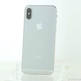 〔中古〕Apple(アップル) iPhoneXS 64GB シルバー MTAX2J／A SIMフリー〔348-ud〕