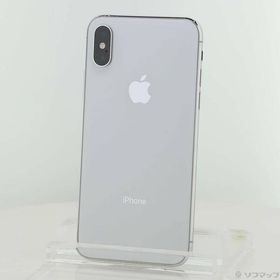 〔中古〕Apple(アップル) iPhoneXS 64GB シルバー NTAX2J／A SIMフリー〔269-ud〕