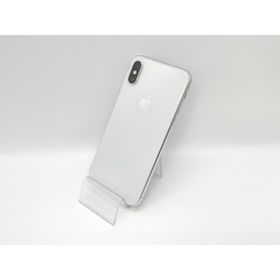 【中古】Apple au 【SIMロック解除済み】 iPhone XS 256GB シルバー MTE12J/A【京都】保証期間１ヶ月【ランクC】