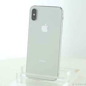 〔中古〕Apple(アップル) iPhoneXS 64GB シルバー MTAX2J／A SIMフリー〔377-ud〕
