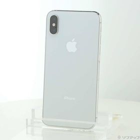 〔中古〕Apple(アップル) iPhoneXS 64GB シルバー MTAX2J／A SIMフリー〔349-ud〕