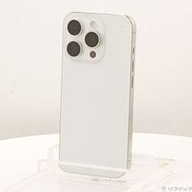 〔中古品〕 iPhone15 Pro 512GB ホワイトチタニウム MTUJ3J／A SIMフリー ［6.1インチ有機EL／Apple A17 Pro／RAM:8GB／ナノSIM］〔中古品〕 iPhone15 Pro 512GB ホワイトチタニウム MTUJ3J／A SIMフリー ［6.1インチ有機EL／Apple A17 Pro／RAM:8GB／ナノSIM］