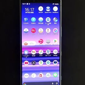 美品 Xperia 1 SOV40 auSIMフリー ホワイト