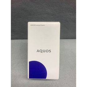 新品未使用 国内版 SIMフリー AQUOS sense3 basic (スマートフォン本体)