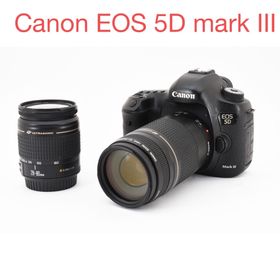 キヤノン(Canon)のWi-Fi/動画Canon EOS 5D MarkIII標準&望遠レンズセット(デジタル一眼)
