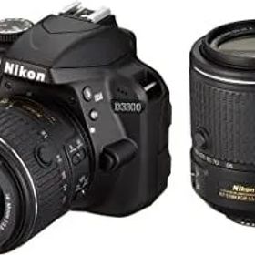Nikon デジタル一眼レフカメラ D3300 ダブルズームキット2 ブラック