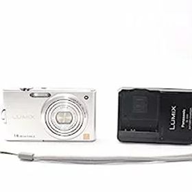 【中古】（非常に良い）パナソニック デジタルカメラ ルミックス プレシャスシルバー DMC-FX66-S