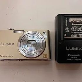 【中古】パナソニック デジタルカメラ ルミックス リュクスゴールド DMC-FX66-N