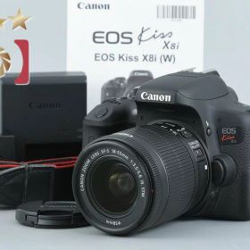 【中古】Canon キヤノン EOS Kiss X8i EF-S 18-55 IS STM レンズキット